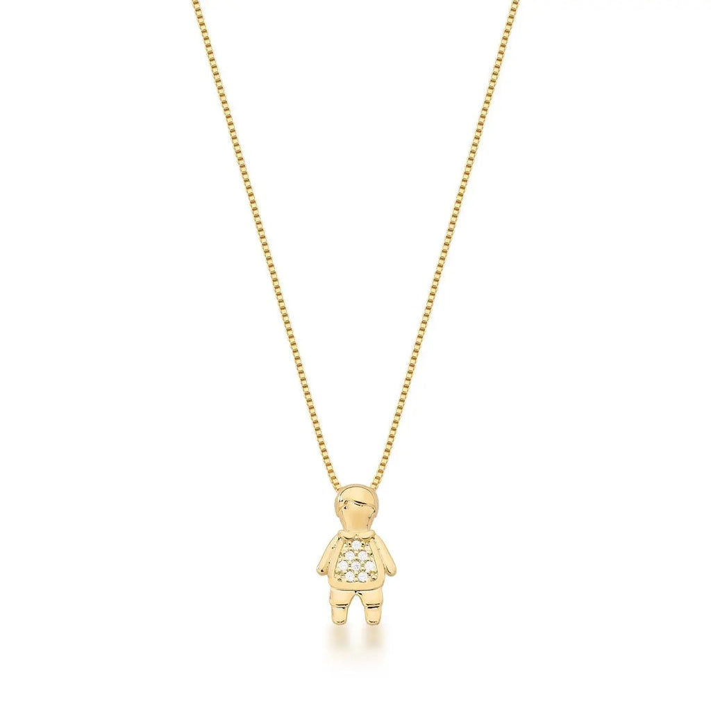 Boy CZ Pendant