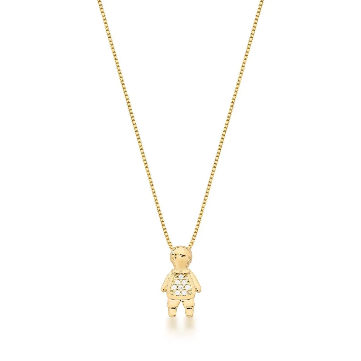 Boy CZ Pendant