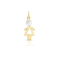 Girl Pearl Pendant